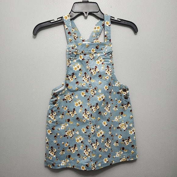 Tahari Other - Tahari girl's floral dress size 7 blue and yellow
